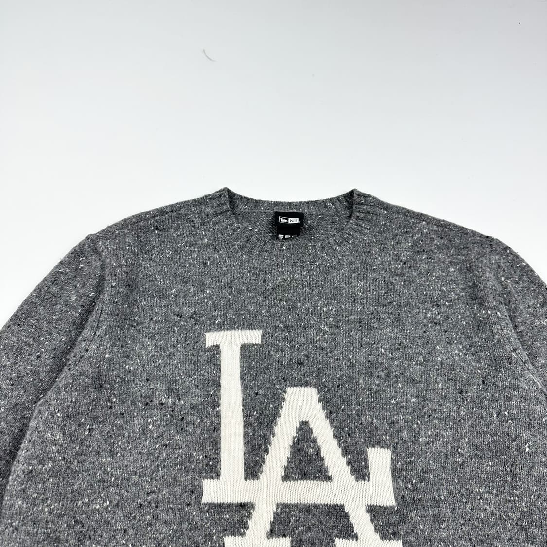 뉴에라 LA다저스 빅로고 차콜 니트 (M) 상품이미지1
