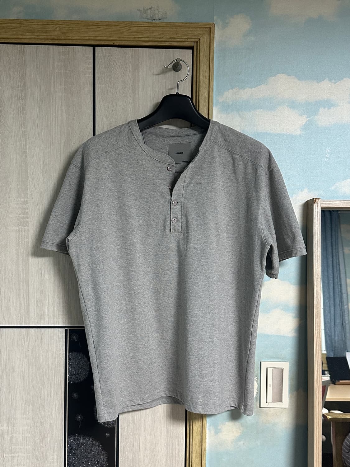 (3) 시도(siiiido) 헨리넥 반팔 티셔츠 상품이미지2