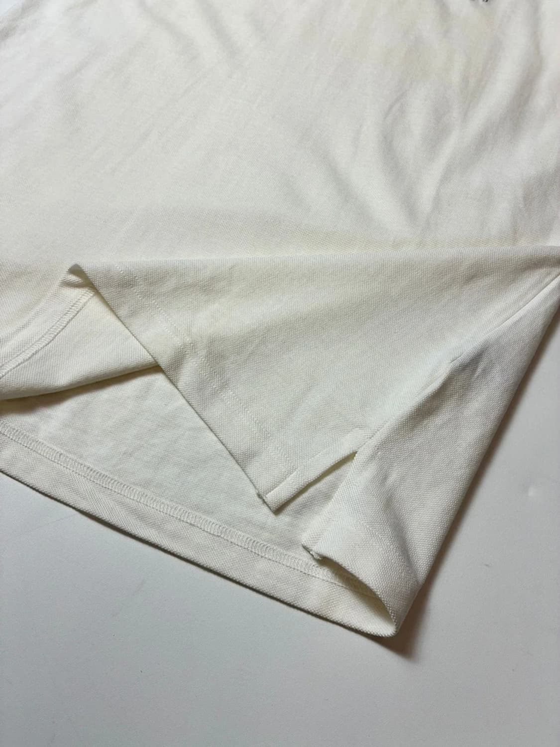 폴로 랄프로렌 00's 실버 포니 로고 카라 반팔 티셔츠 PN8560 상품이미지4