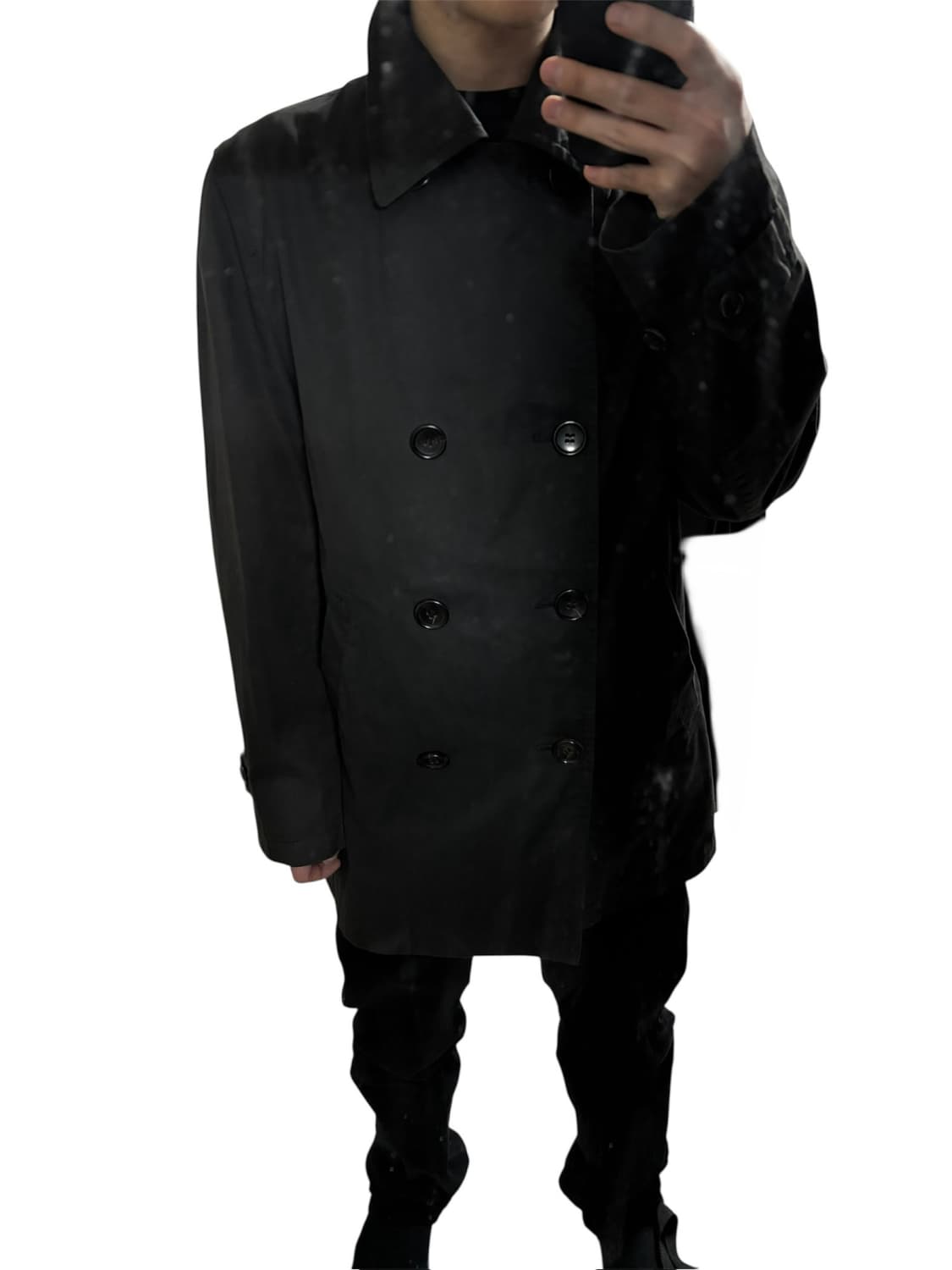 [M] 꼼데가르송 옴므 다나카 옴므 03AW 코튼 피코트 상품이미지8