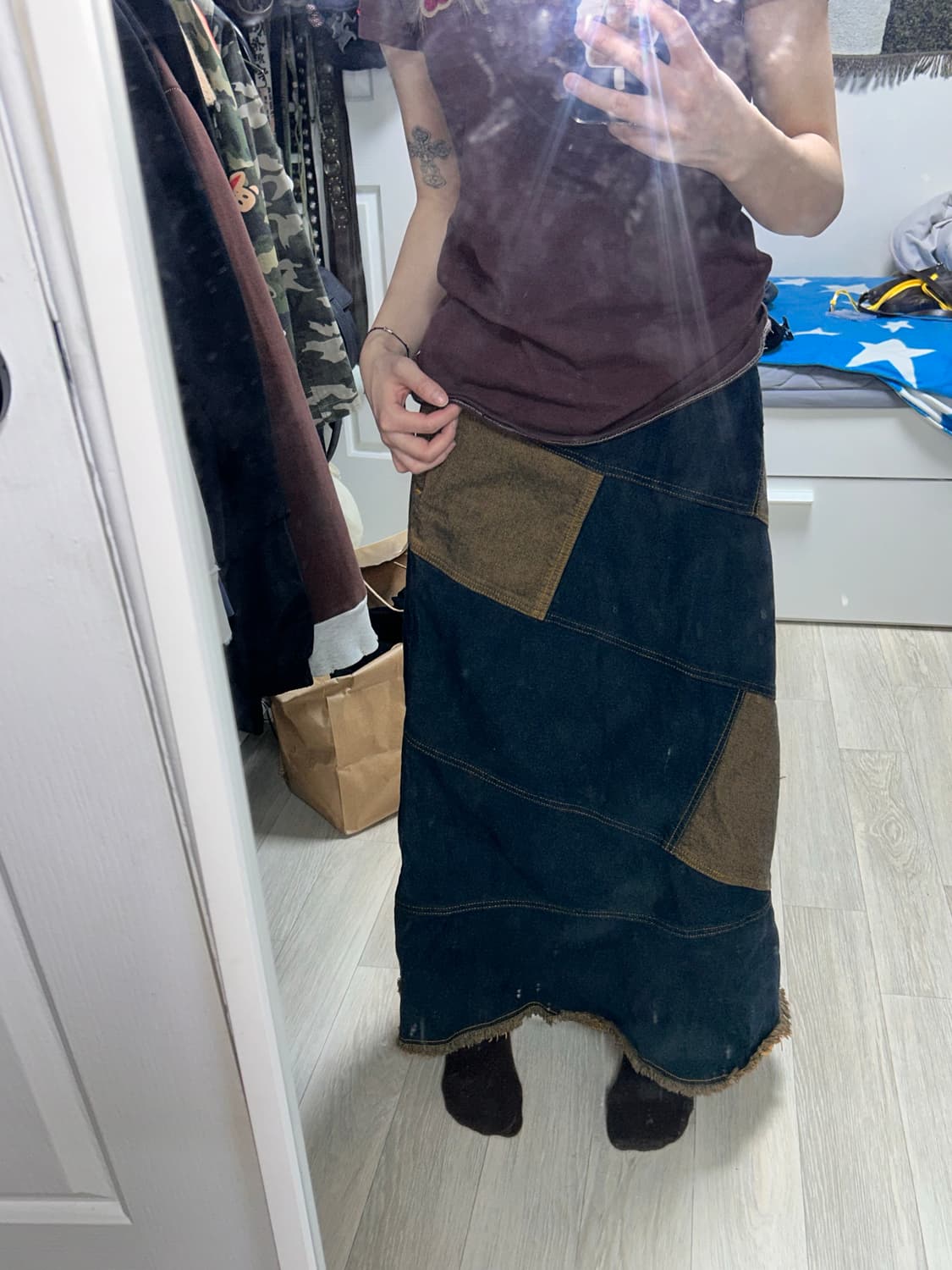 빈티지 데님스커트 상품이미지7