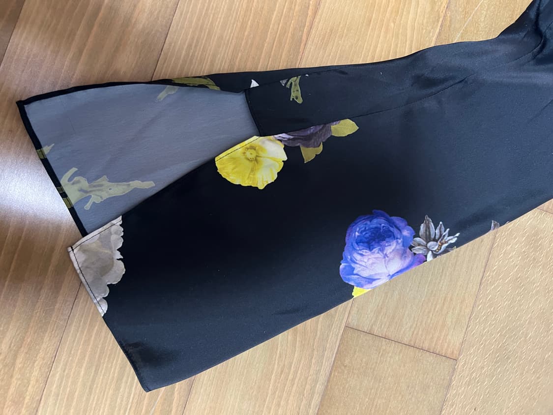 Acne Studios의 플라워 패턴 원피스 상품이미지7