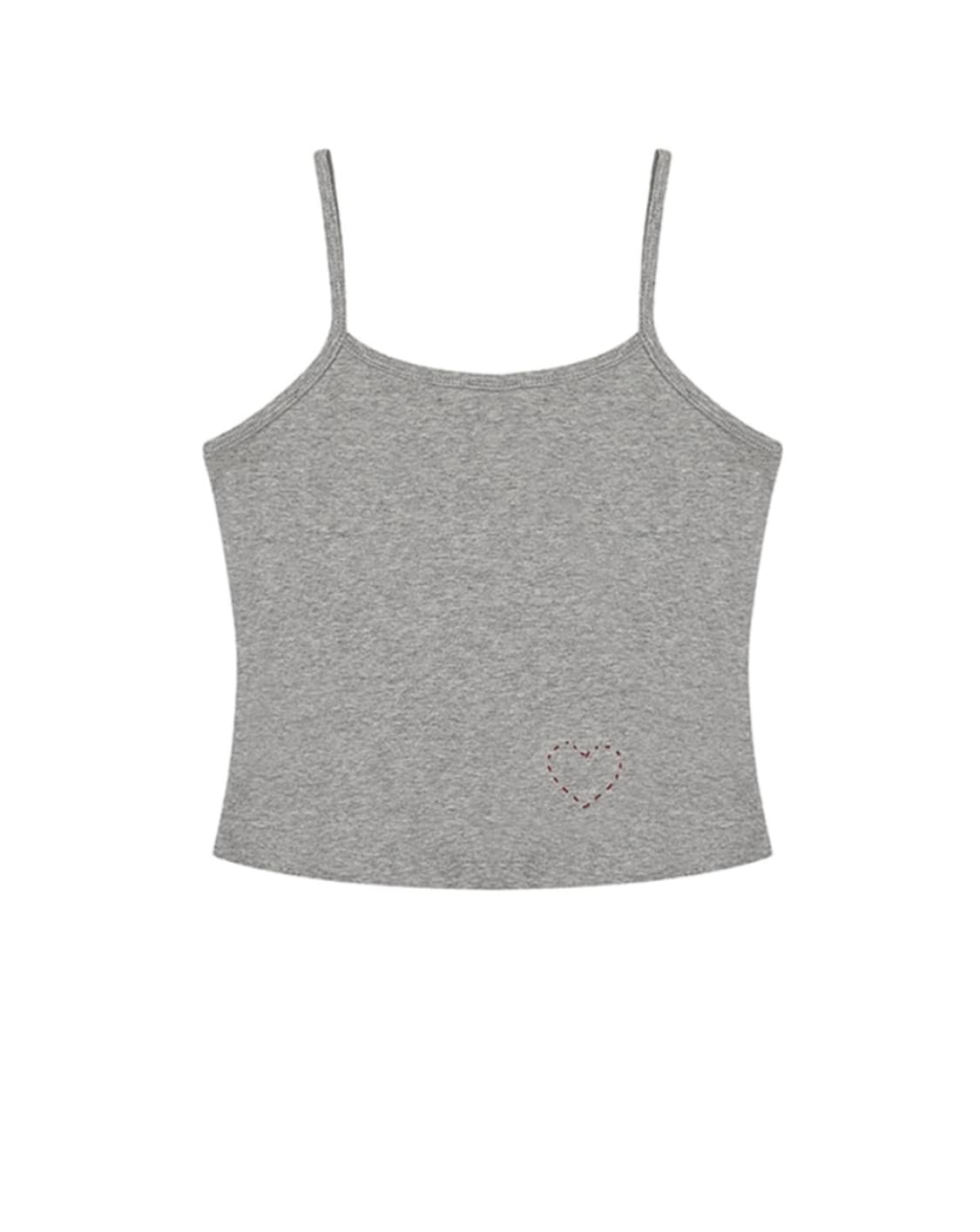 에즈이프캘리 걸스 베이직 슬리브리스 (그레이) 상품이미지4