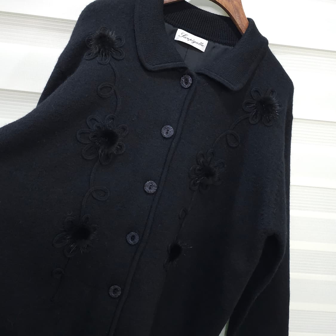 일본 SANPIGALLE 가디건 니트 스웨터- 우먼L 상품이미지5