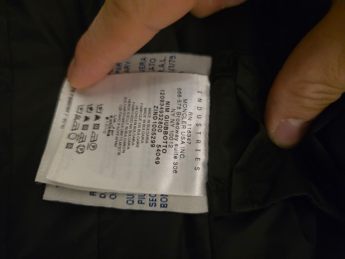 몽클레어 여성 롱패딩 사이즈1. M사이즈 44~55 상품이미지8