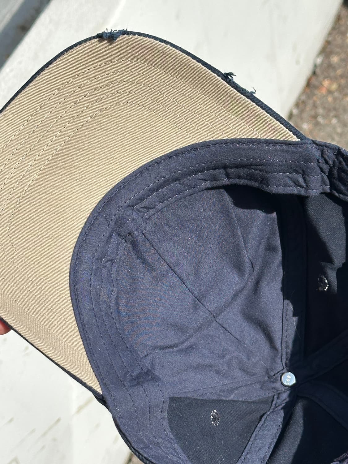 [F] Jeep 지프 빈티지 다크네이비 볼캡 모자 상품이미지5