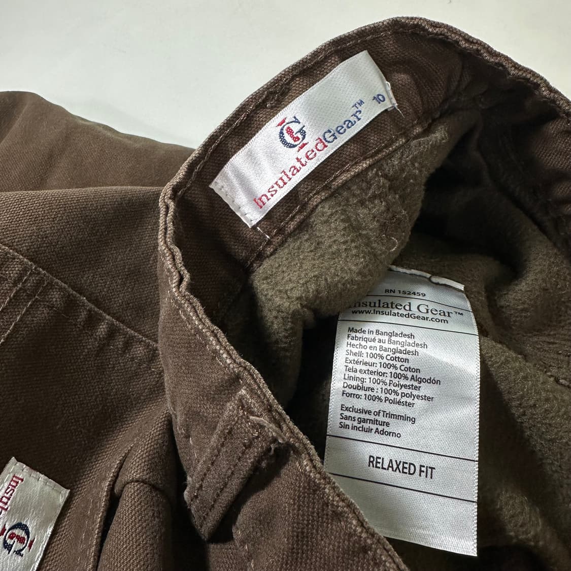 M 인슐레이티드기어 IG Insulated Gear 레귤러핏 캔버스 카펜 상품이미지5