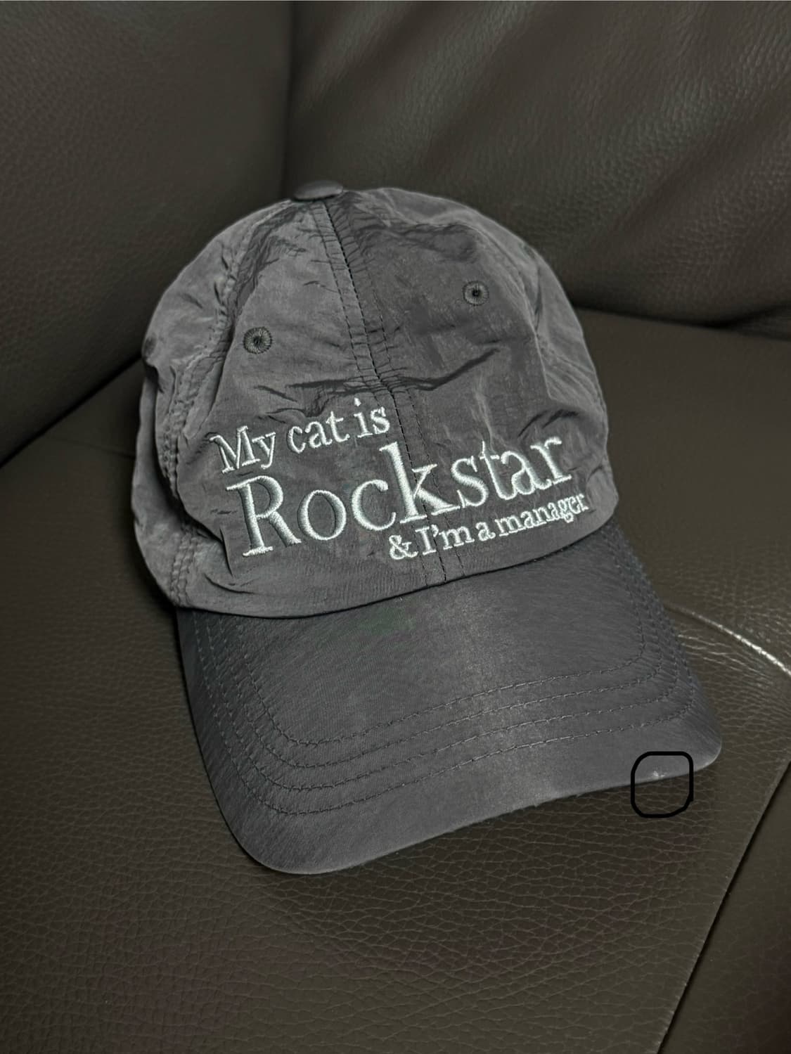 조거쉬 Rockstar cat Nylon cap 상품이미지1