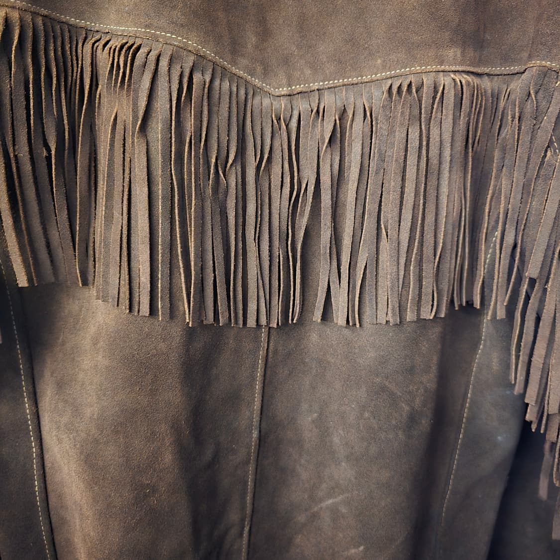 스웨이드 웨스턴 프린지 리얼 말가죽 카우보이 자켓  상품이미지8