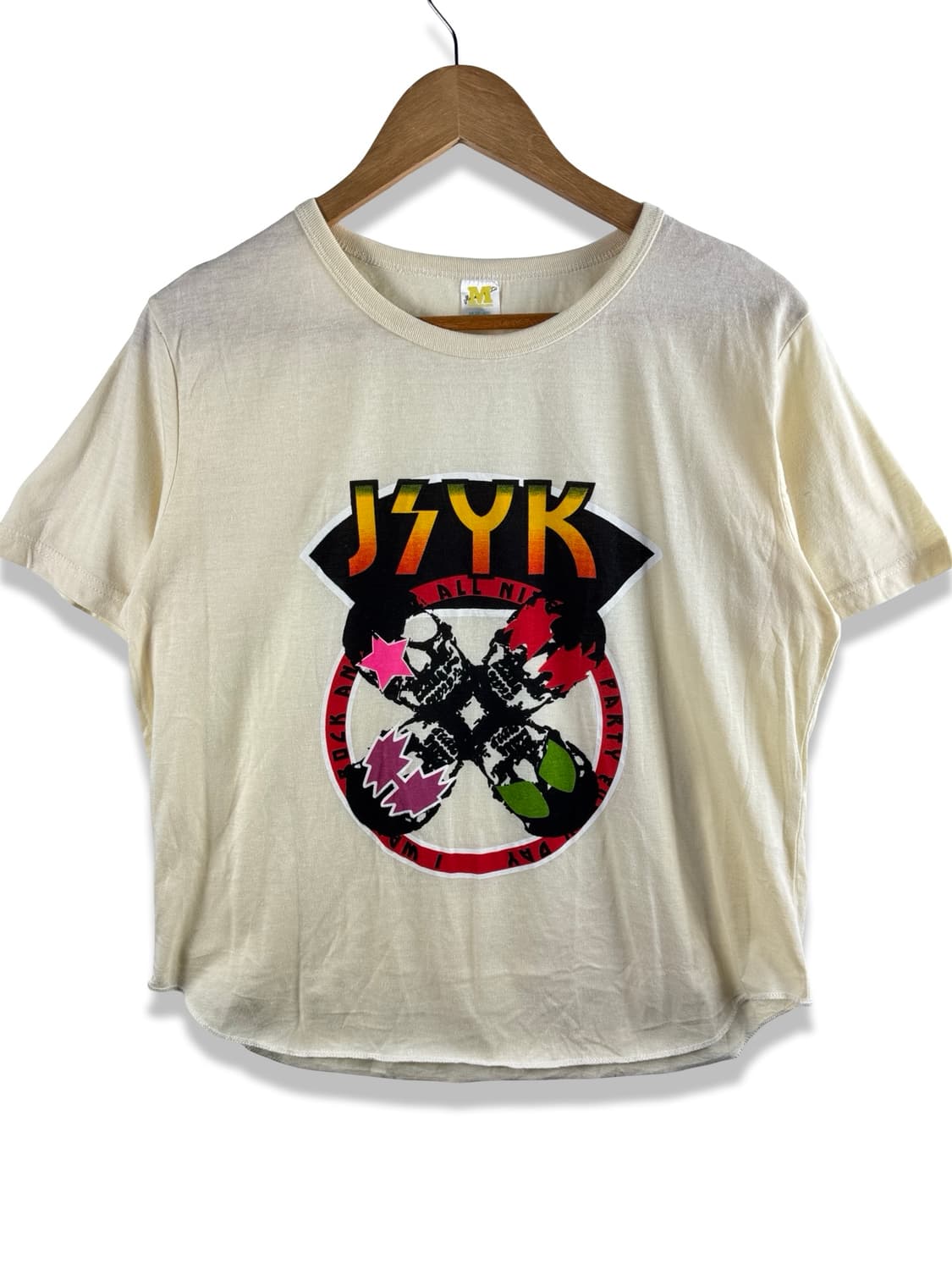 JPN 펑크 스컬 프린팅 티셔츠2362 상품이미지1
