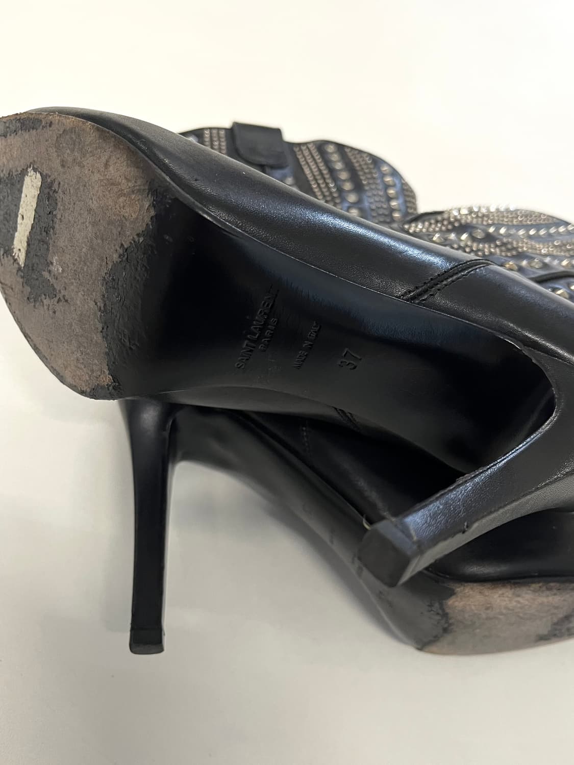 생로랑 아카이브 스터드 웨스턴 부츠 상품이미지7