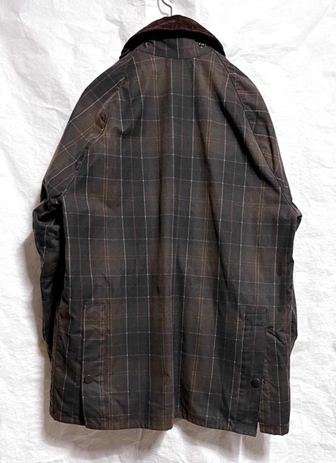 바버 비데일 타탄 체크 플레이드 38 상품이미지2