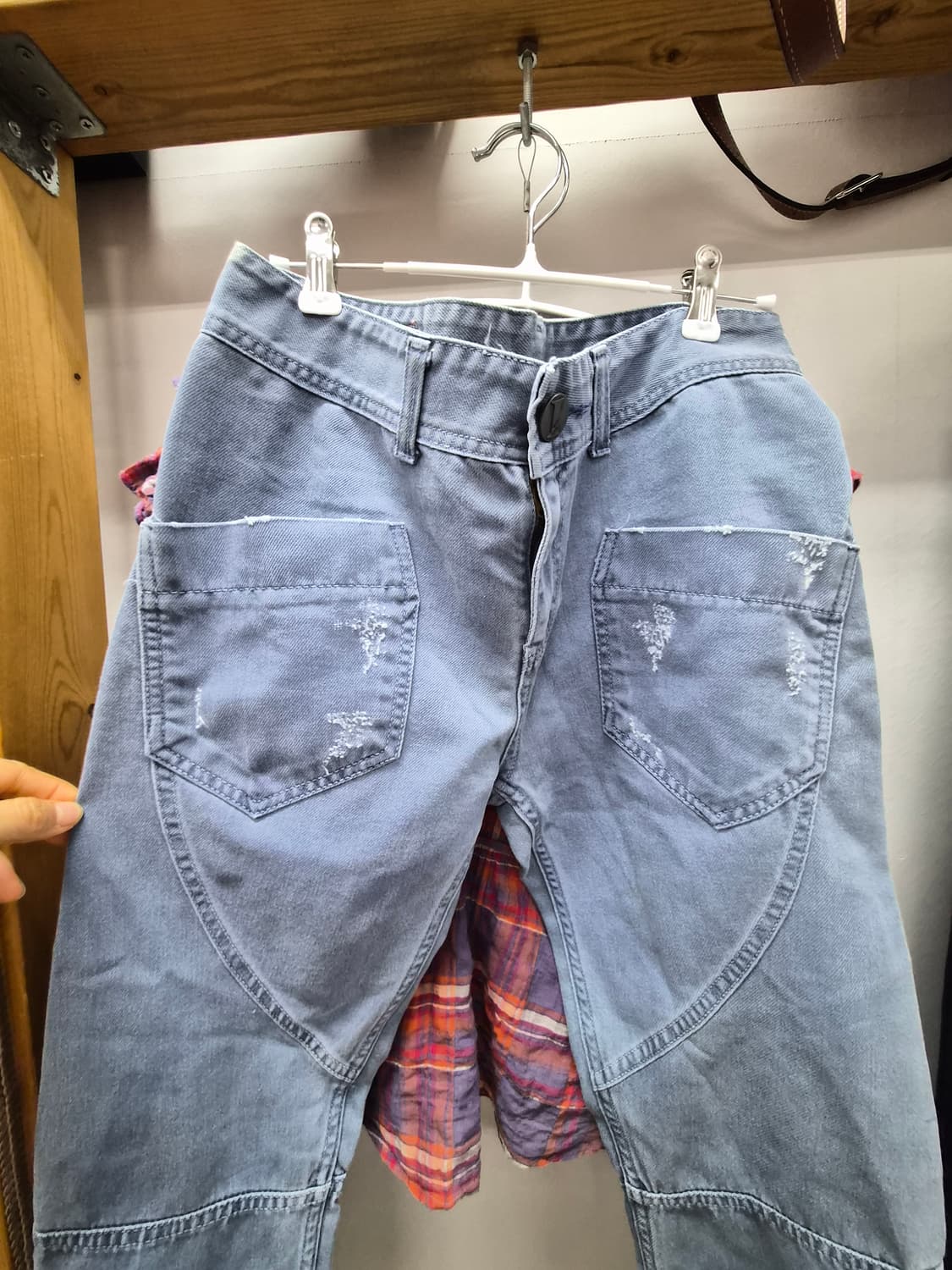 white.b 프릴블라우스.편집샾 배기팬츠 상품이미지8