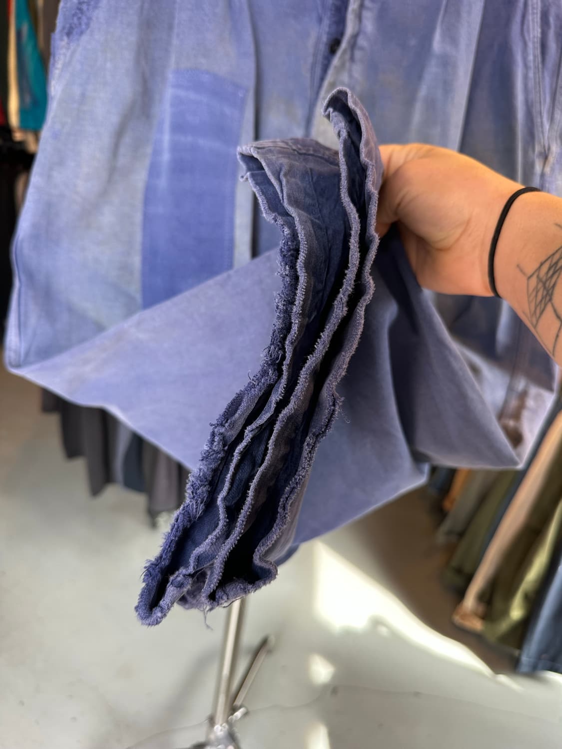 프렌치워크웨어 투턱 와이드 프렌치 워크팬츠 상품이미지6