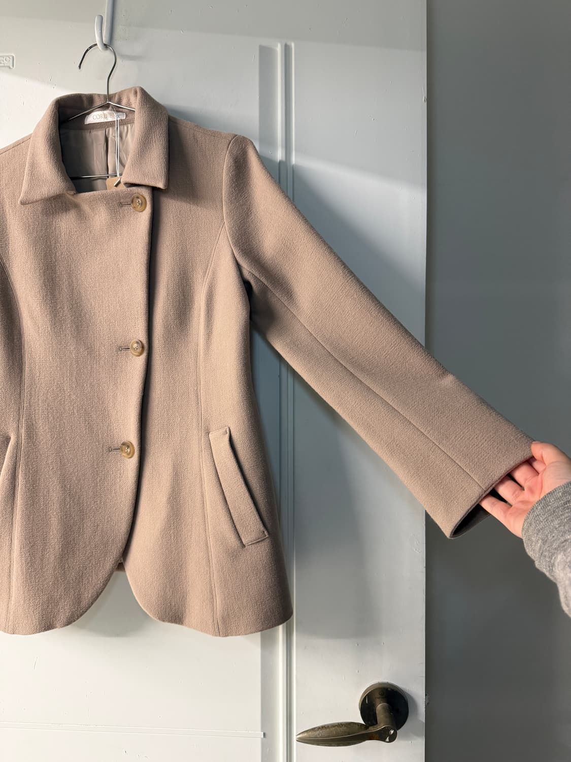 일본빈티지 CORDIER 울 코트자켓 상품이미지7