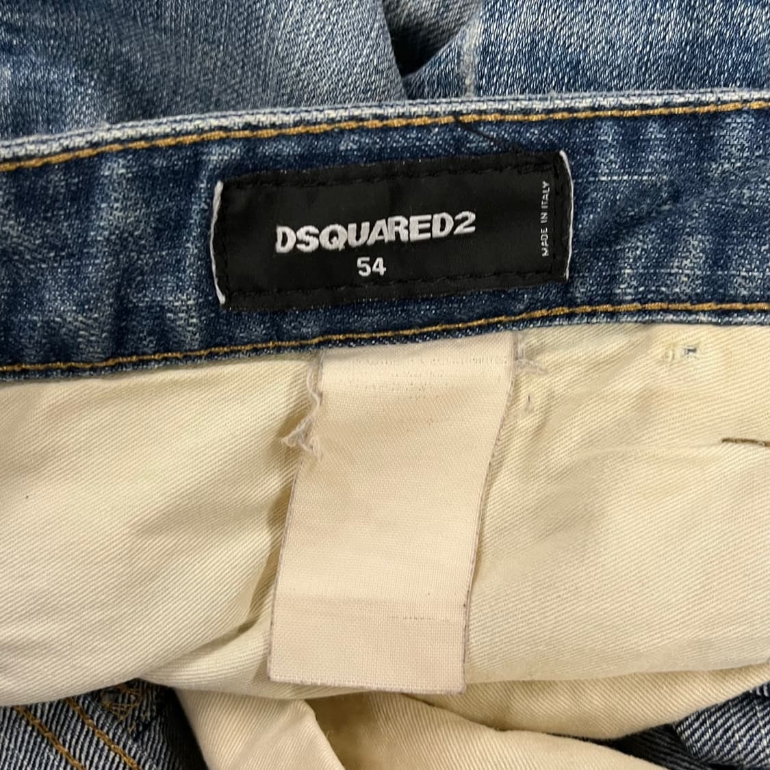 [정품/54] 디스퀘어드2 워싱 데님 청바지 b19 상품이미지5