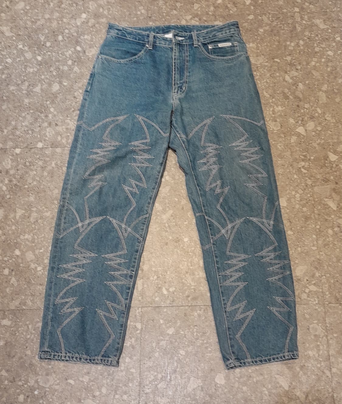 💥디스이즈네버댓 데님 스티치 팬츠 (M)
 상품이미지1