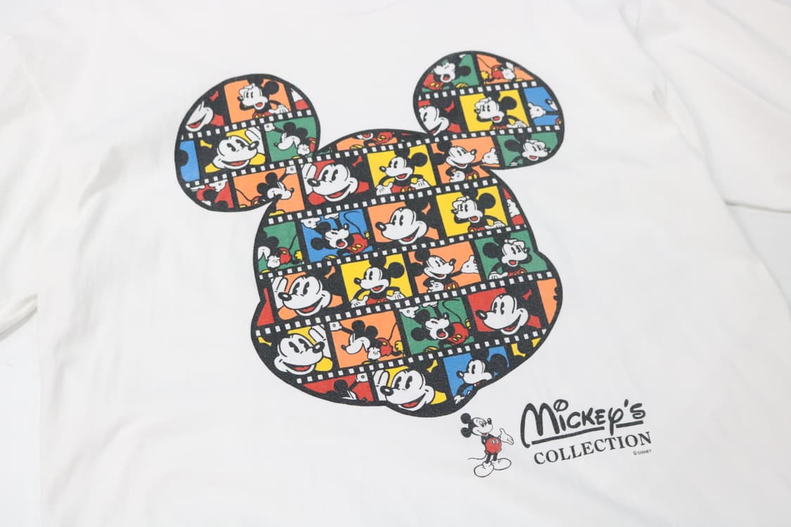Mickey's Collection 빈티지 필름 아트 미키 마우스 티셔츠 상품이미지4