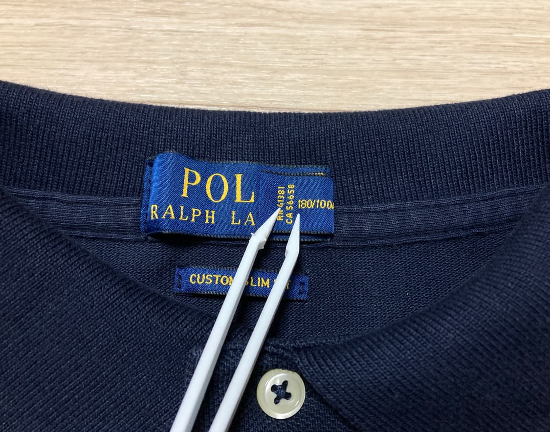 폴로 반팔 카라티 100(L) 판매 상품이미지6