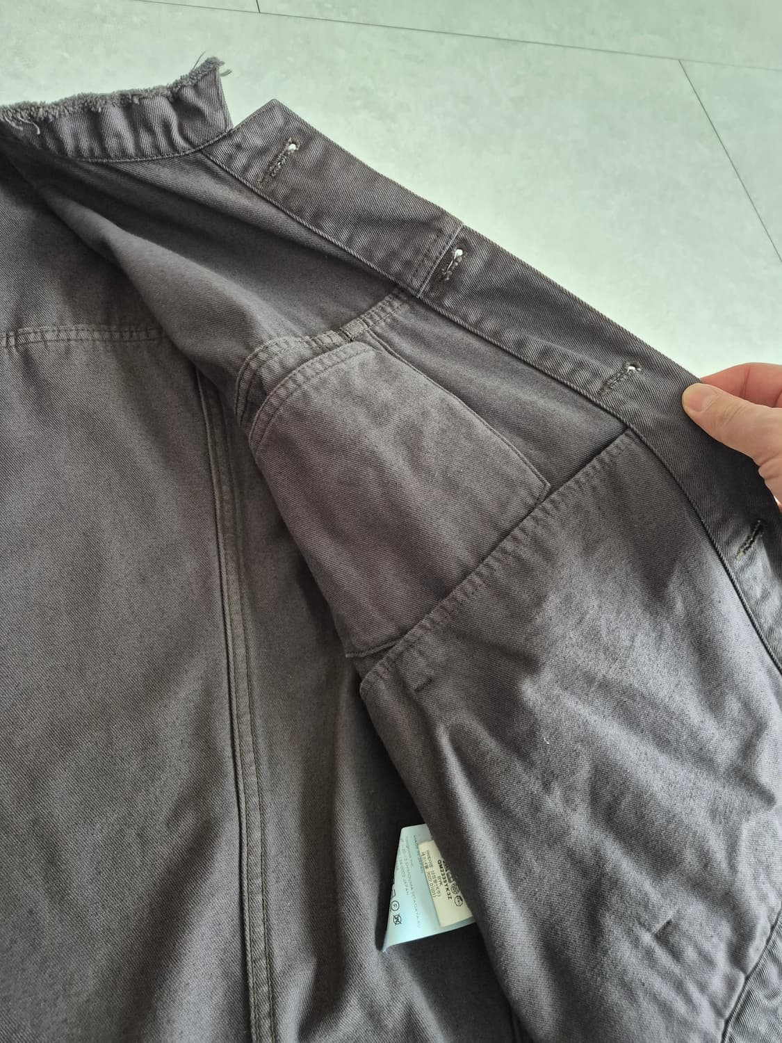 Yoke 그런지무드 오버핏 트러커자켓 2사이즈 상품이미지8