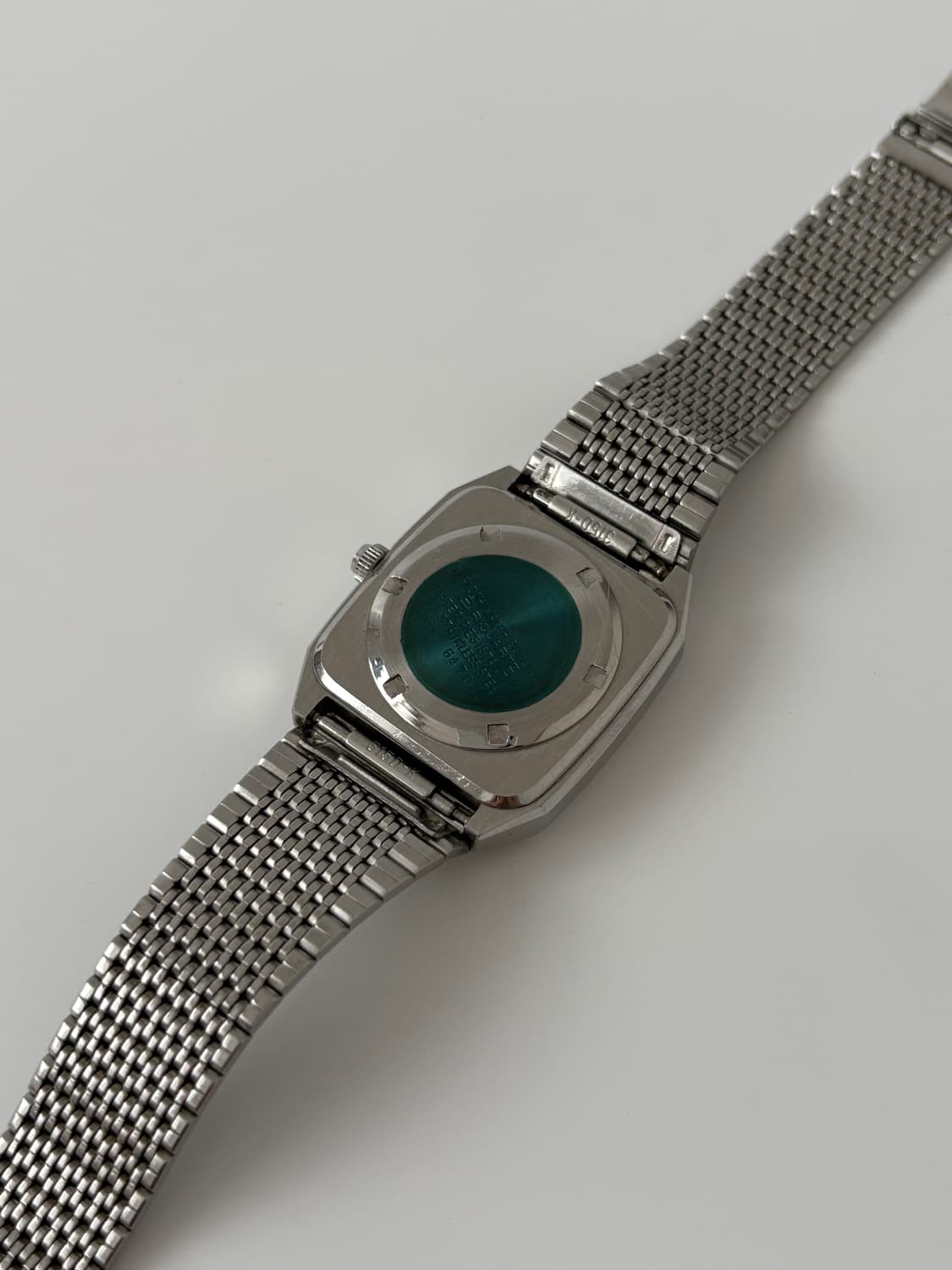 80s chacole dial silver sqaure requartz 상품이미지7