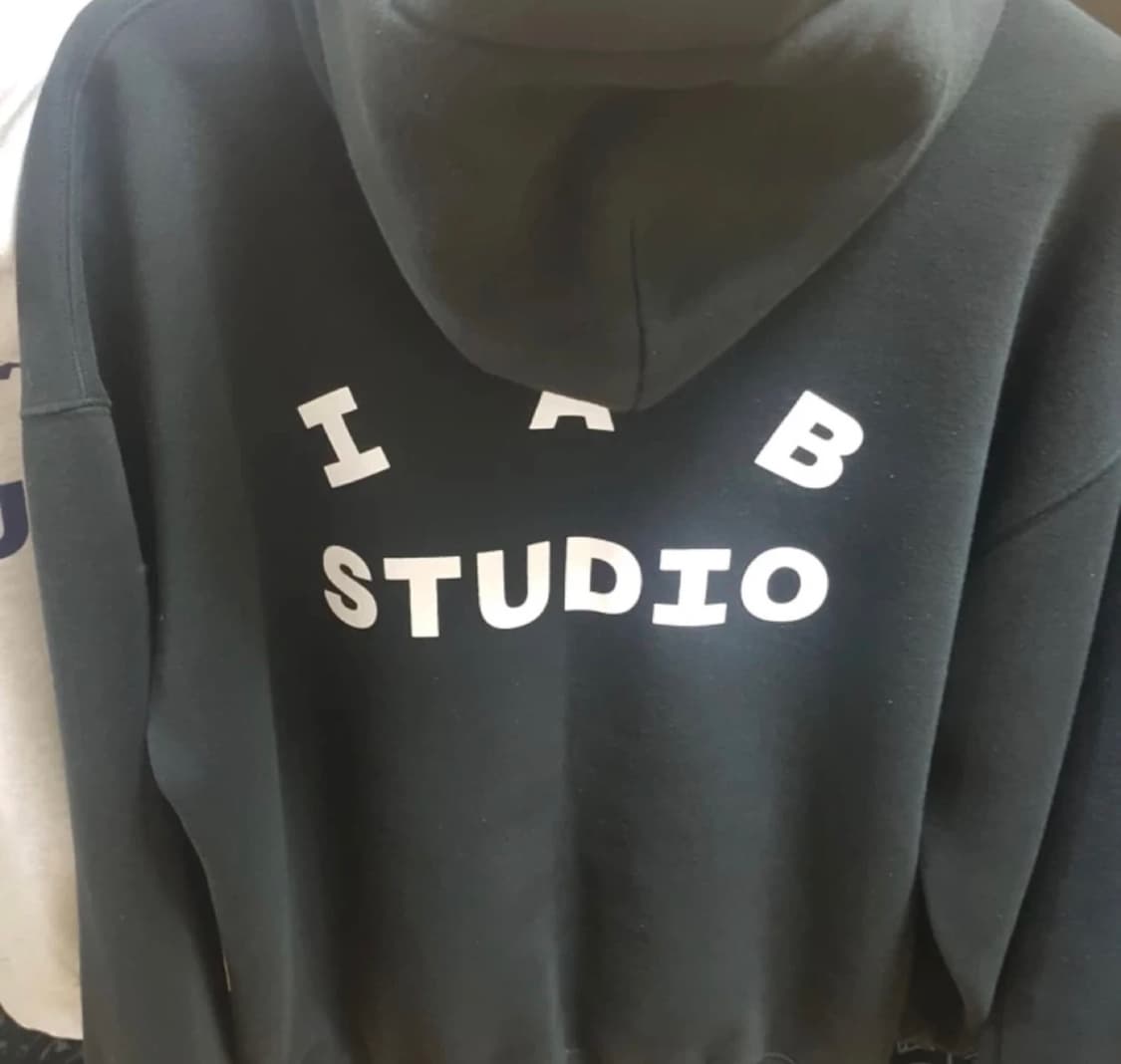 IAB STUDIO 후드티 블랙 L 상품이미지1