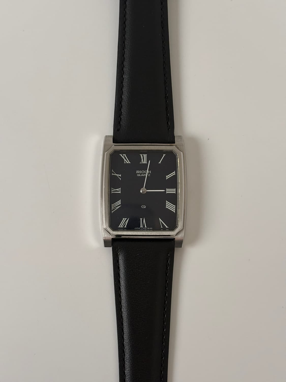 1980s Navy Dial Roman Tank Riquartz 상품이미지4