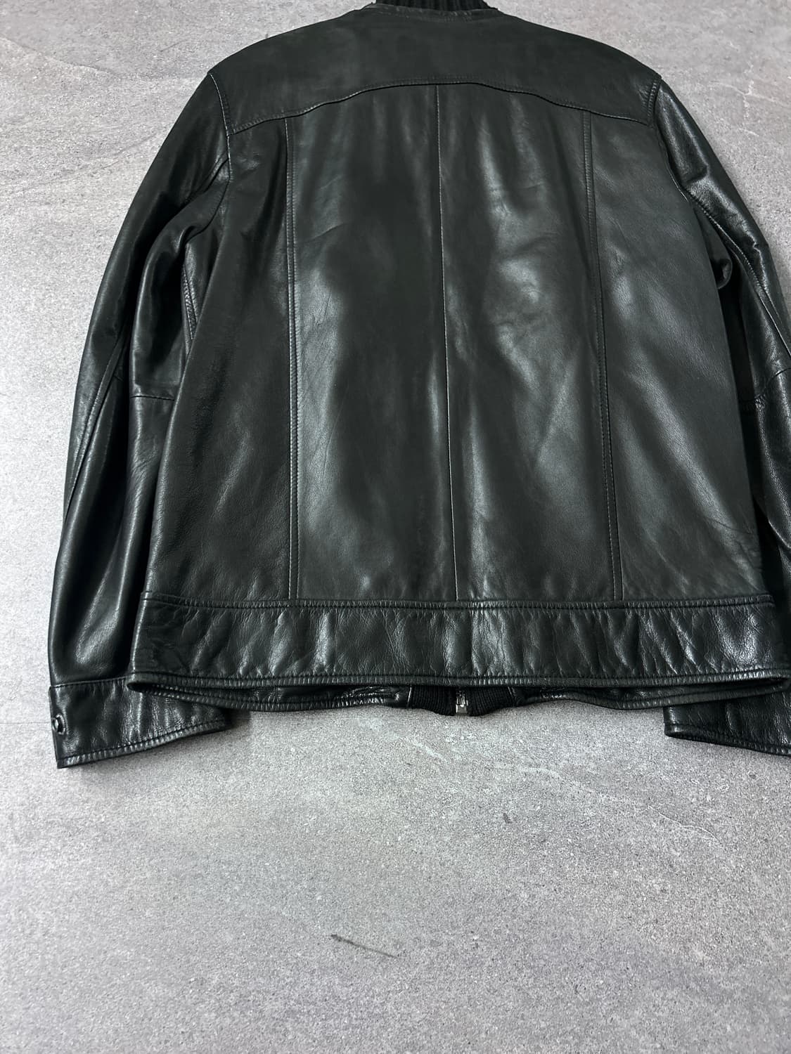 립 카라 램스킨 자켓 상품이미지7