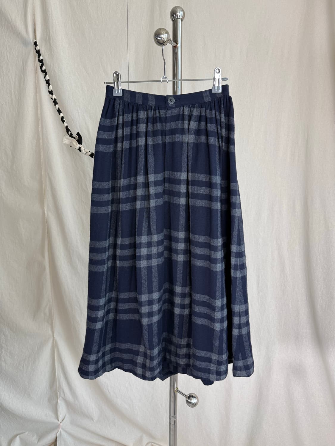 Comme des Garcons 체크 울 스커트 상품이미지6