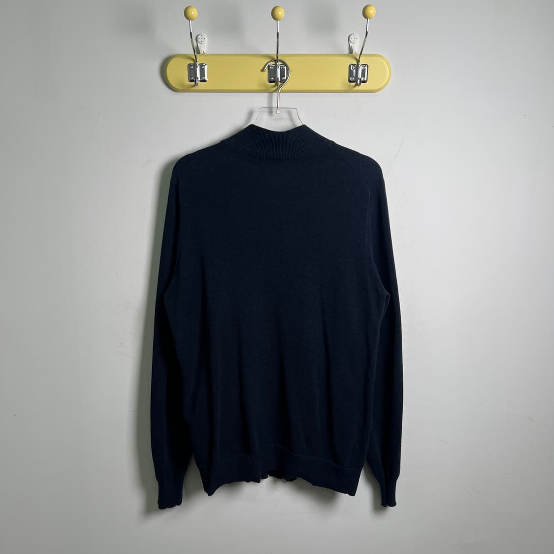 폴로 랄프로렌 네이비 니트 풀 집업 스웨터 L 상품이미지2