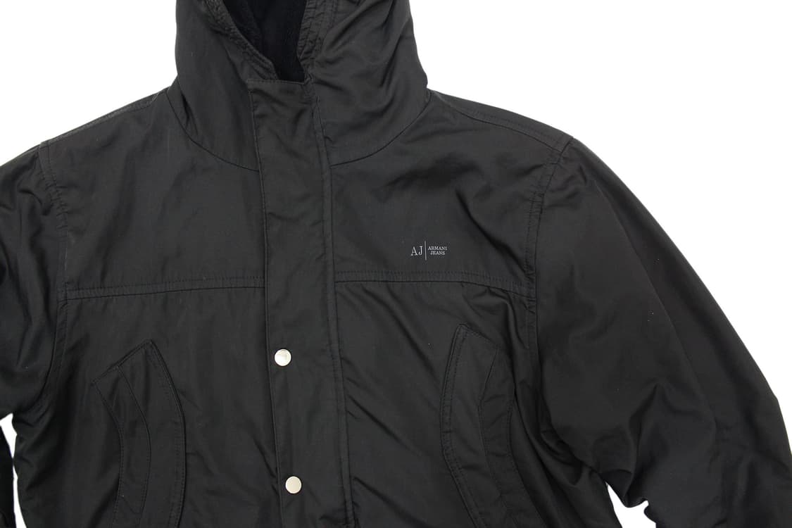 1990s Armani Jeans 아르마니 진스 크롭 봄버 자켓 상품이미지4