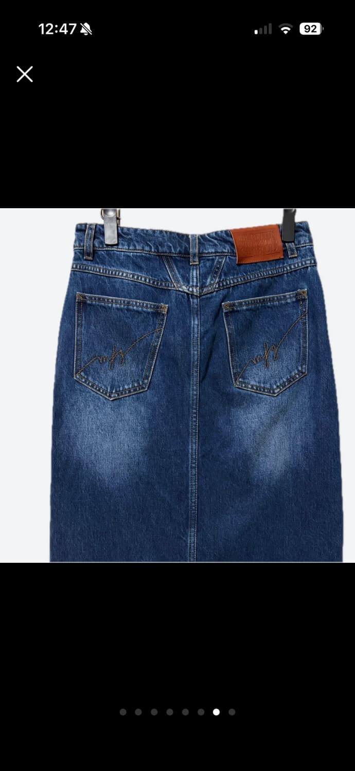 마리떼 데님 스커트 M 상품이미지6