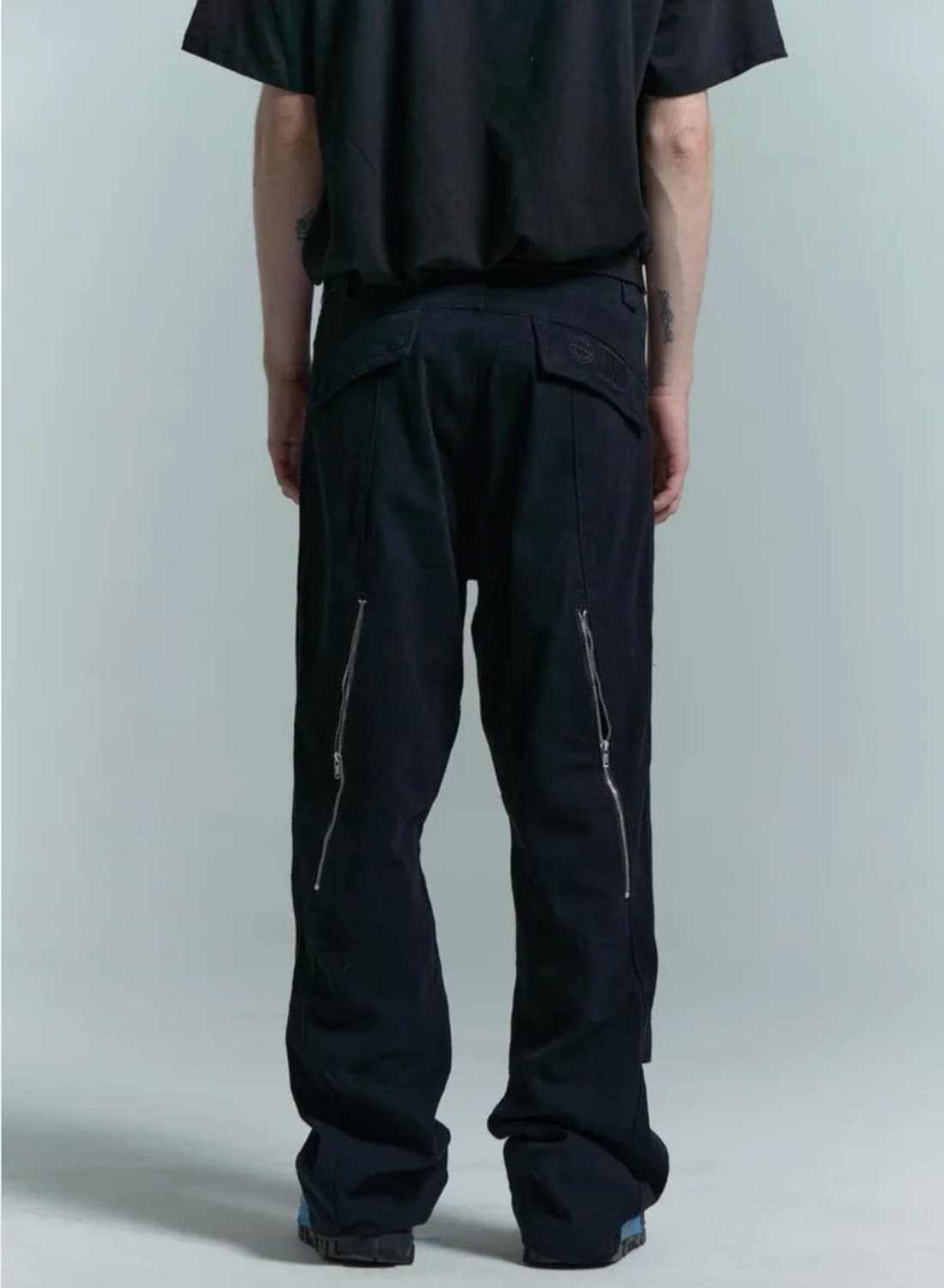 플라스틱프로덕트 웨이브 지퍼 팬츠 m 상품이미지1