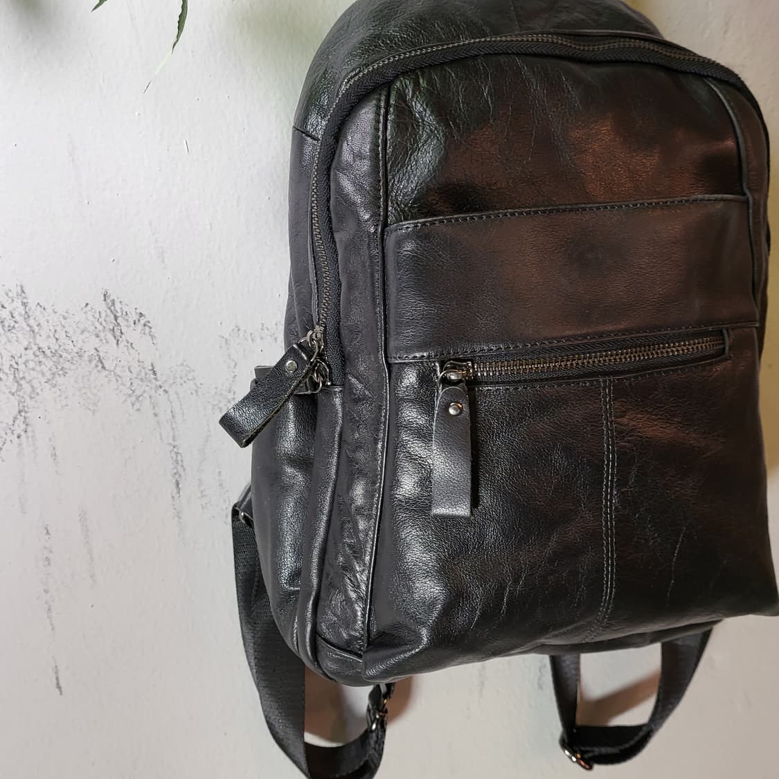 리얼 레더 백팩 상품이미지3