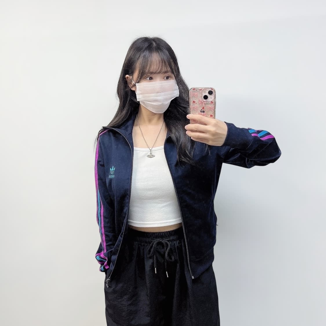 아디다스 파이어버드 트랙탑 져지 네이비 상품이미지1