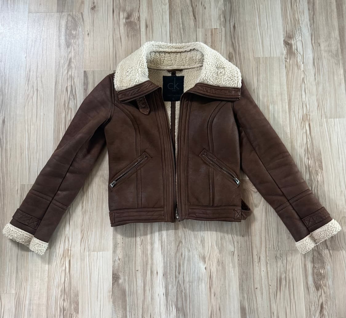 캘빈클라인 여성 무스탕 상품이미지1