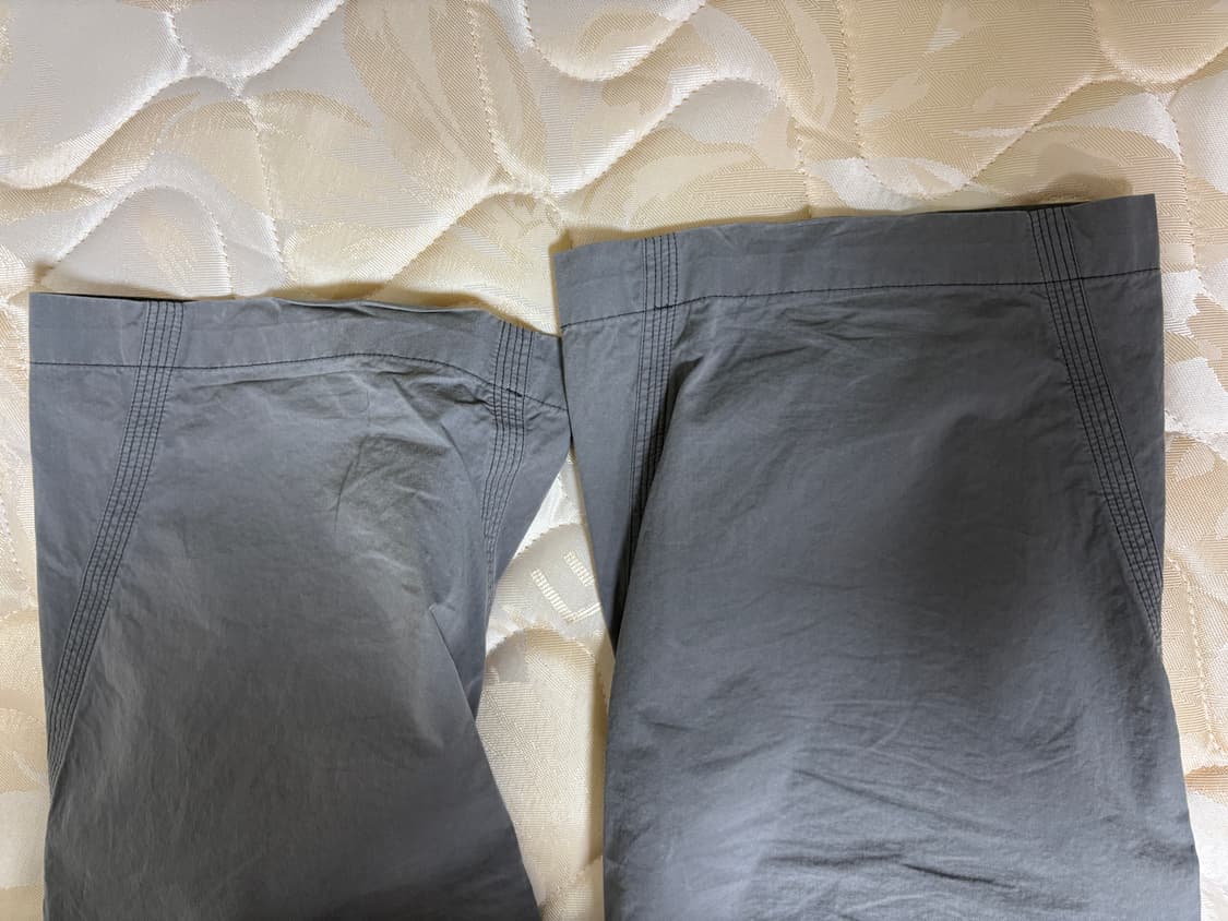 [1] 고낙 스켈레톤 팬츠 1.2 그레이 베이지 상품이미지4