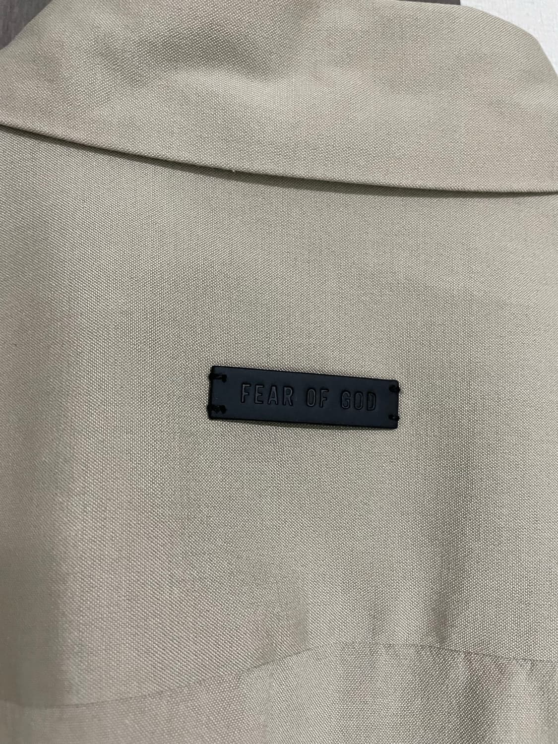 Fear of God 이터널 오버 셔츠 베이지 상품이미지3