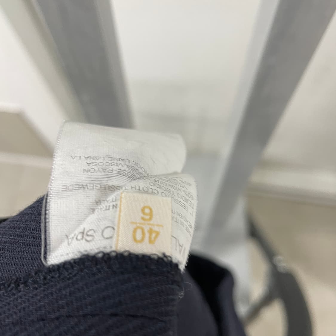 발렌티노 네이비 슬랙스 40(W) 상품이미지6