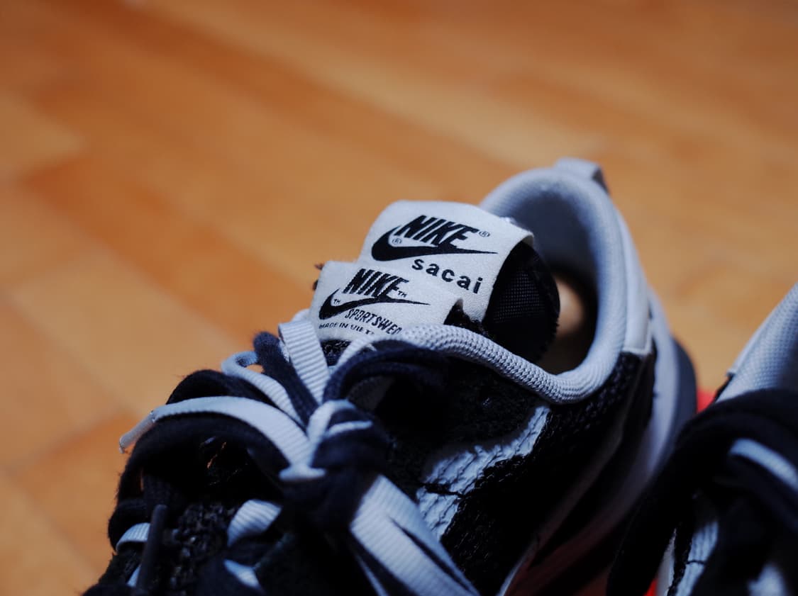 [260] 나이키 x 사카이 베이퍼와플 블랙 화이트 상품이미지5