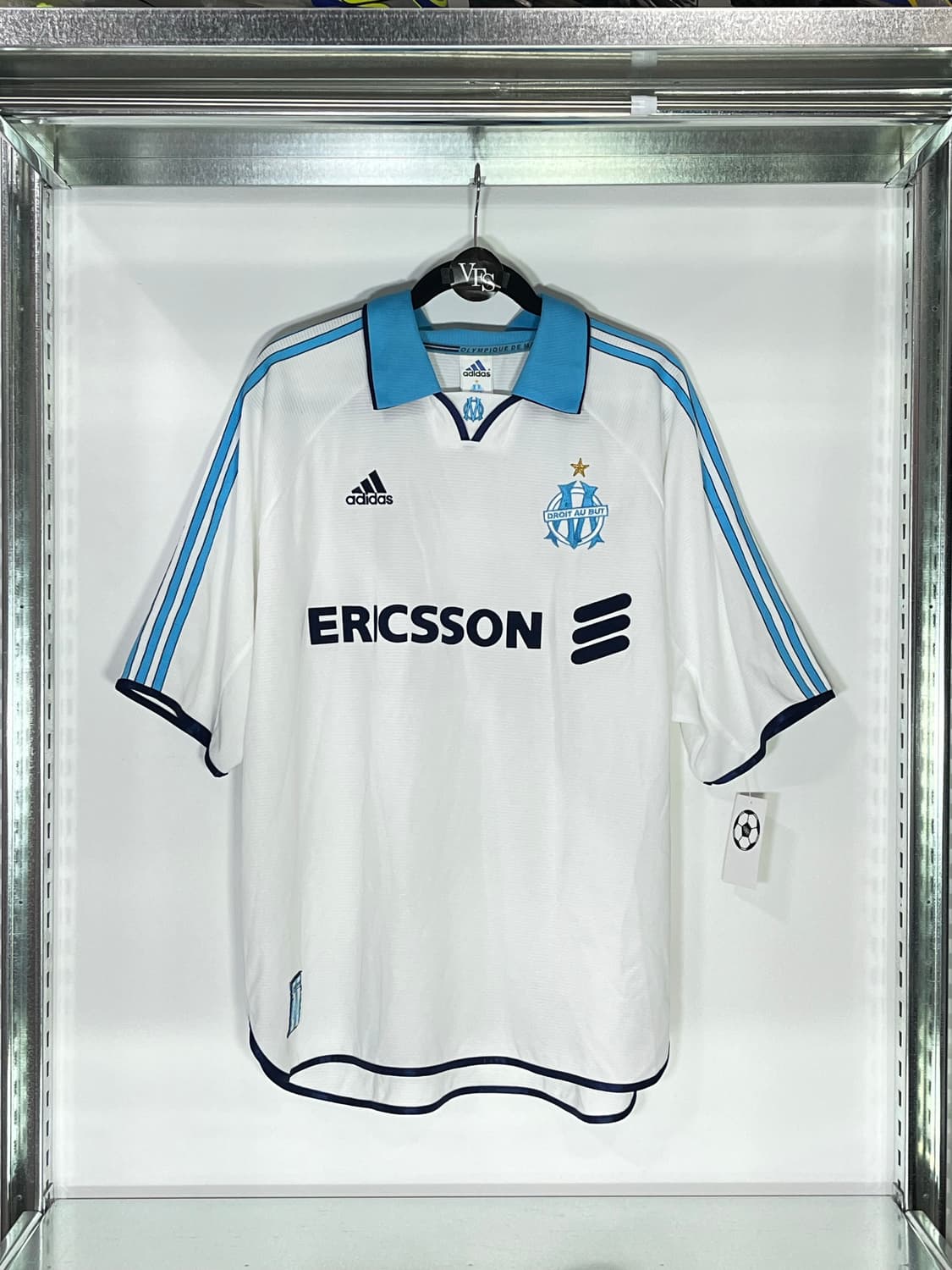 아디다스 99-00 올랭피크 드 마르세유 홈 로베르 피레스 상품이미지1