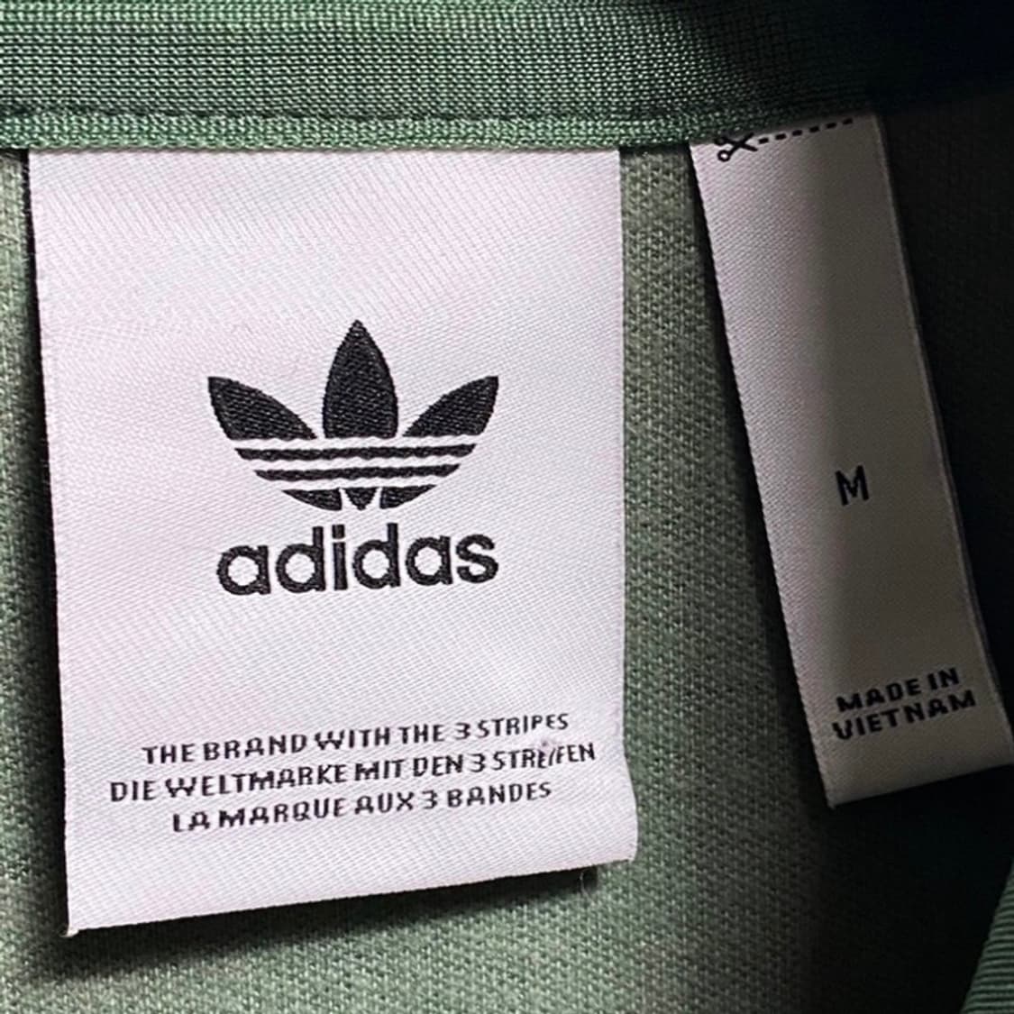 [정품] 아디다스 베켄바우어 올리버 그린카키 투웨이집업 져지자켓(M) 상품이미지8