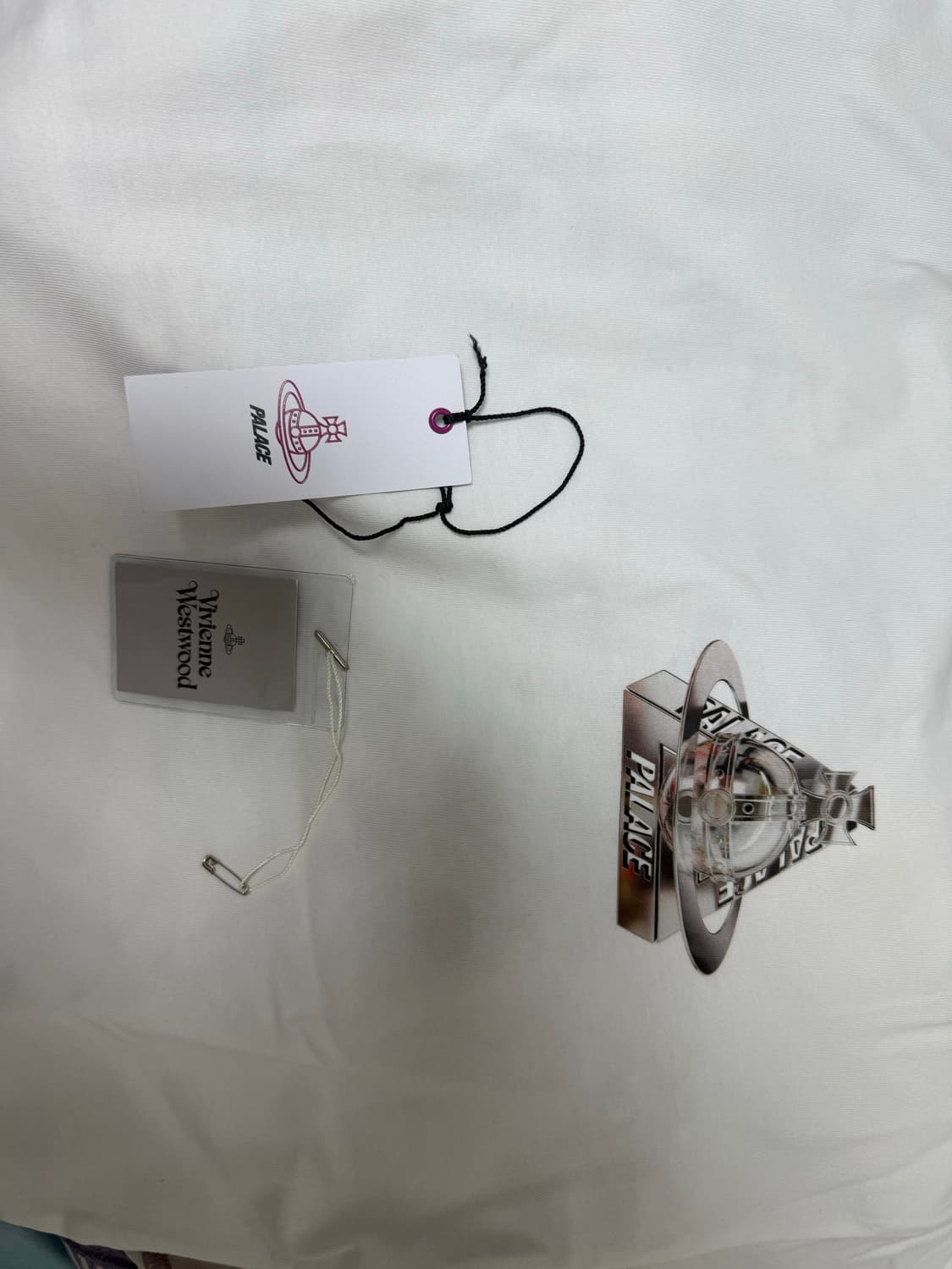 [M]팔라스 비비안웨스트우드 반팔 화이트 상품이미지3