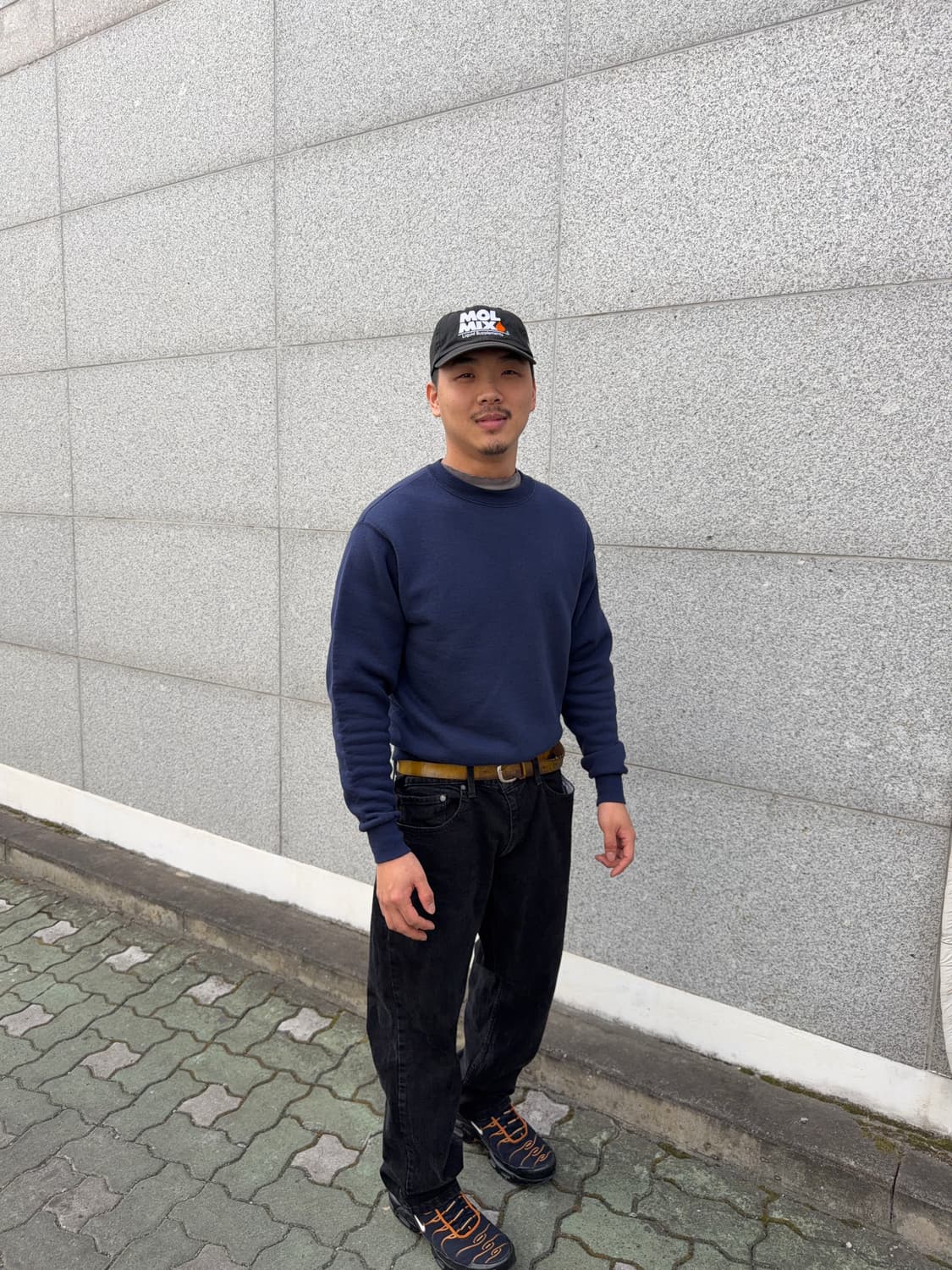 Lee black sweat shirts 상품이미지1