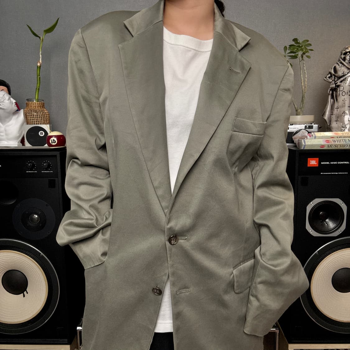 usa 엘엘빈 투버튼 블레이저자켓 상품이미지1