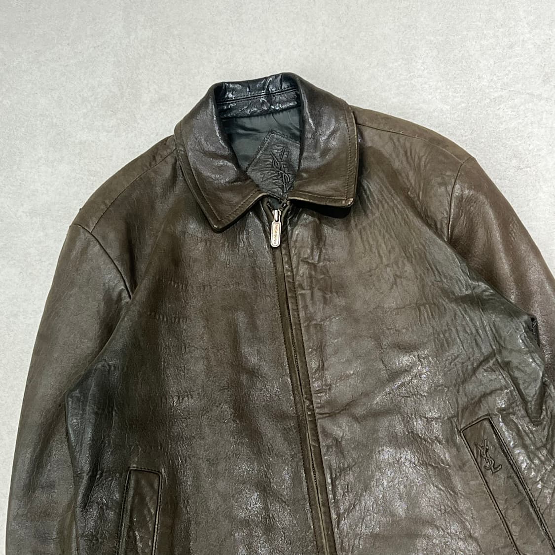 입생로랑 양가죽 자켓 s09740 상품이미지4