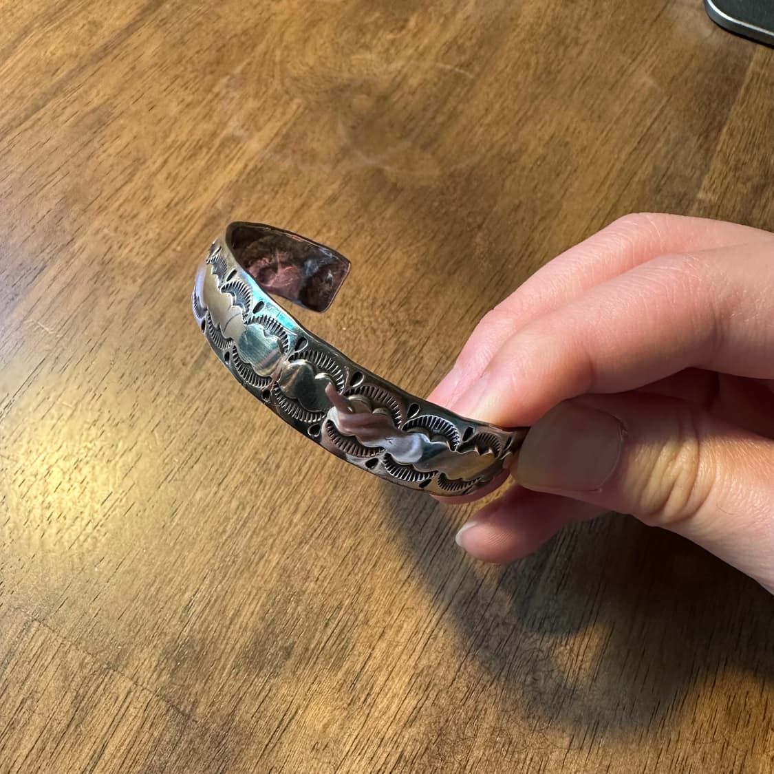 나바호 네이티브아메리칸 인디언 쥬얼리 뱅글 H.spencer 상품이미지3