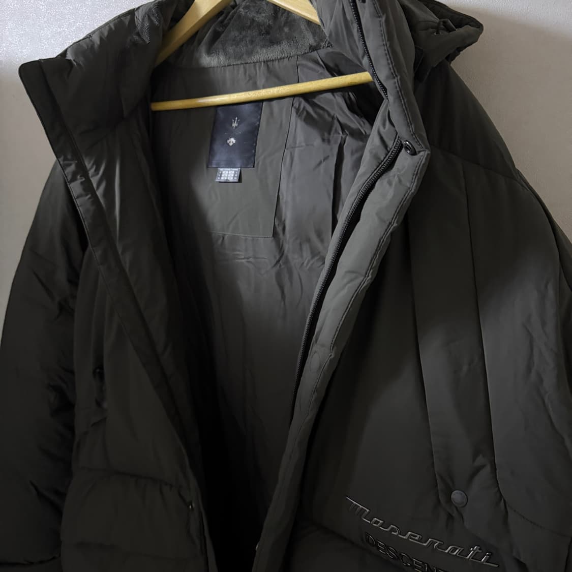 데상트 x 마세라티 남성 거위털 다운점퍼 XL (105-슬림 110) 상품이미지5