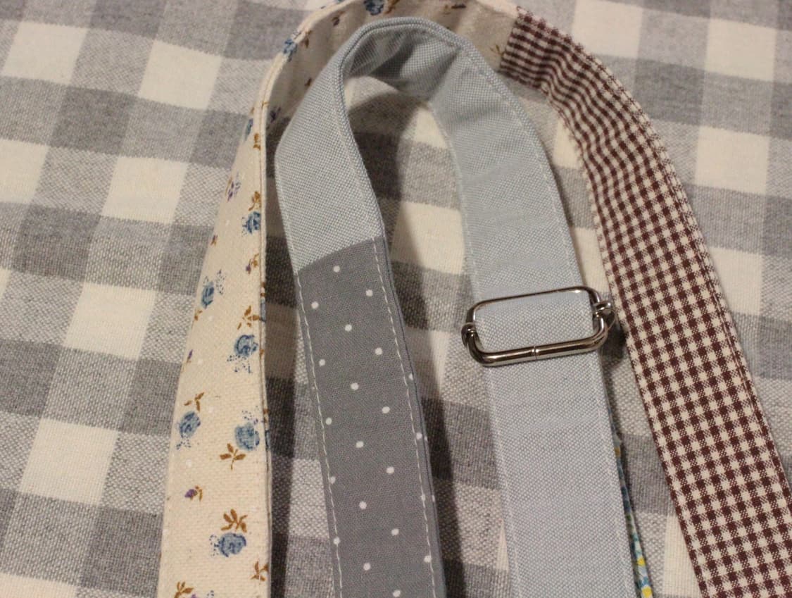핸드메이드 패치워크 가방끈 숄더끈 상품이미지3
