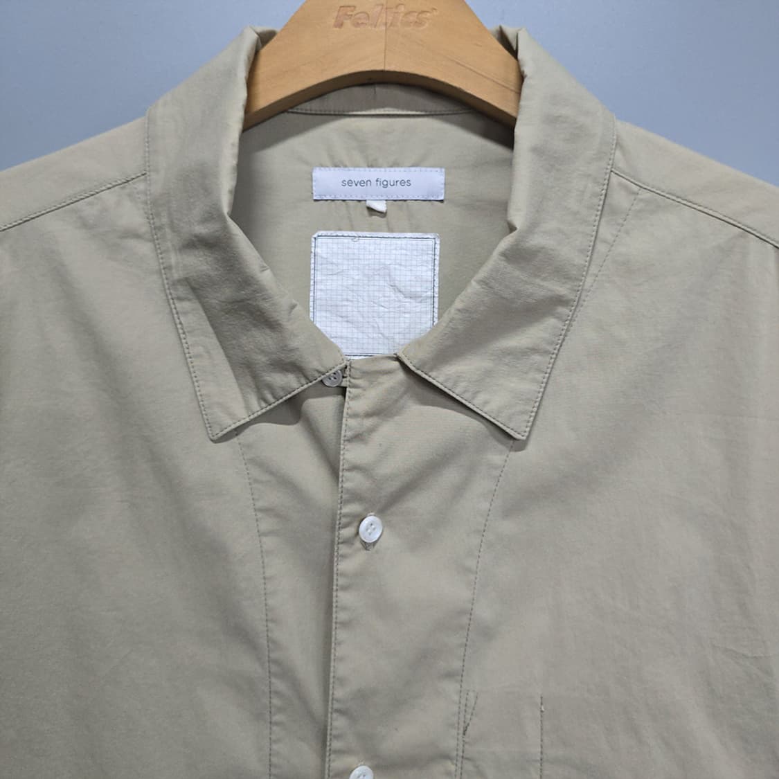 세븐 피겨스(SEVEN FIGURES) 오버핏 반팔 셔츠 L 상품이미지2
